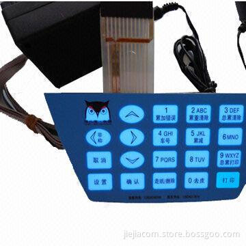 EL membrane switches, EL keypads